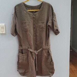 Sud Express Linen Mini Dress